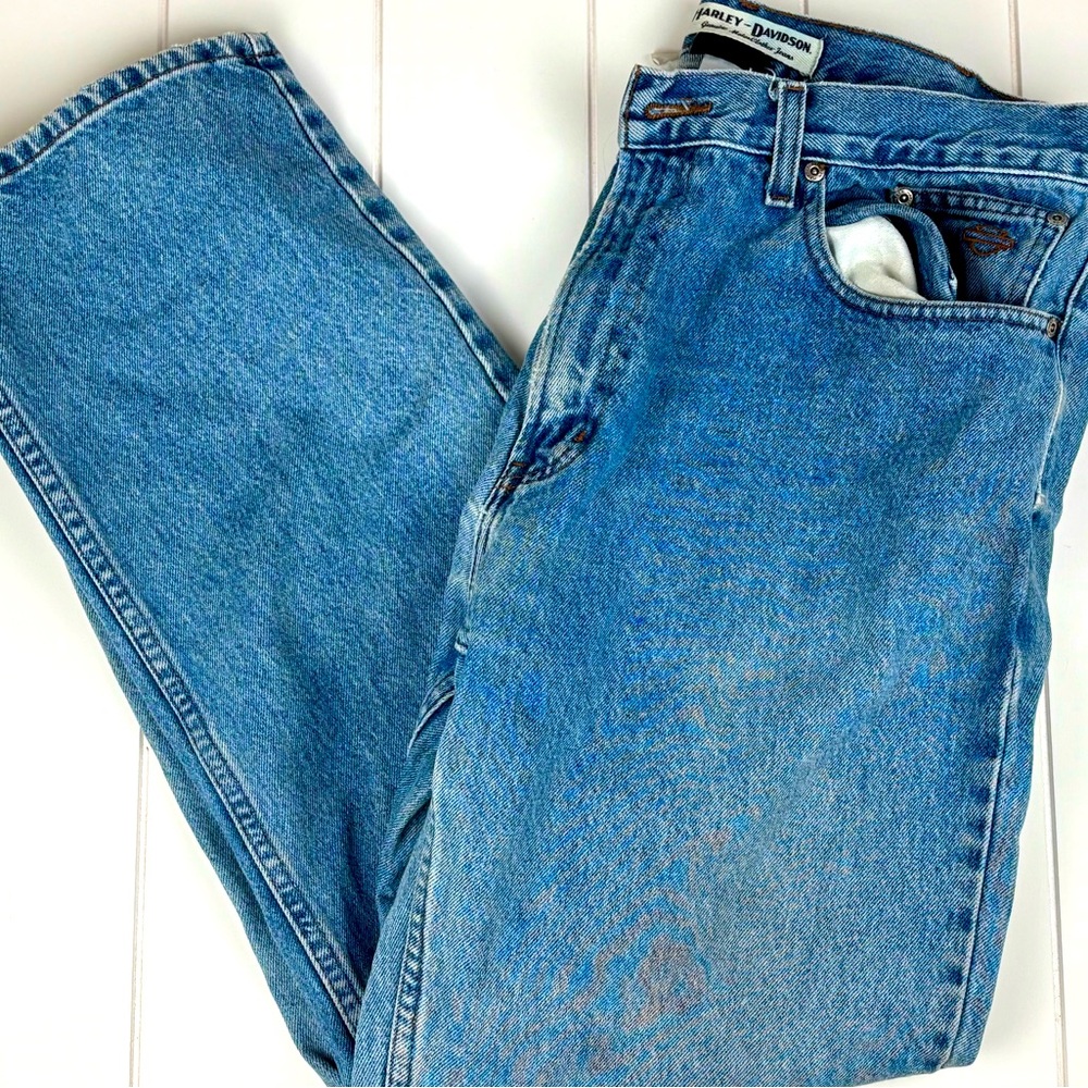 Harley-Davidson Men's Relaxed Fit 38x32 Denim Jeans
